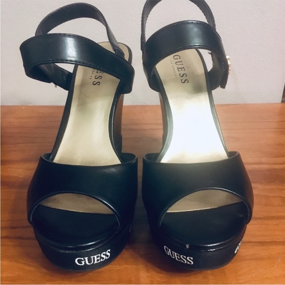 GUESS BRAND - Today Logo Wedge Sandal - Picture 5 of 7